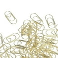 thumbnail image 2 of mmirethe 100x Paper Clips Cute Metal Paperclips Office for School Notebook Gold 20mm 1Set, 2 of 6