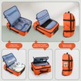 thumbnail image 4 of Valise Cabine 17 Pouces Imperméable avec Roues, Valise Légère Approuvée, Orange, 4 of 8