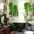 thumbnail image 5 of Huryfox Artificial Hanging Plants Fern Vine - 6PC Fake Ivy Leaves Decoration for Indoors & Outdoors, Faux Foliage Greenery Decor for Living Room, Kitchen, Balcony, Garden, Bedroom, Farmhouse Aestheti, 5 of 8