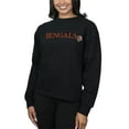 thumbnail image 2 of Ladies NFL Cincinnati Bengals Peppy Fleece Long Sleeve Top, 2 of 3