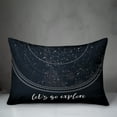 thumbnail image 3 of Creative Products Let's Go Explore 14x20 Spun Poly Pillow, 3 of 3