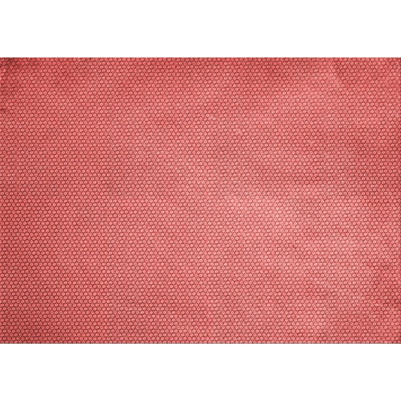 Ahgly Company Indoor Rectangle Patterned Ruby Red Area Rugs, 5' x 7'