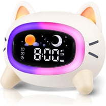 Sharp NASA Space Shuttle LCD Clock with Nightlight, 4 Color Options, 2 ...