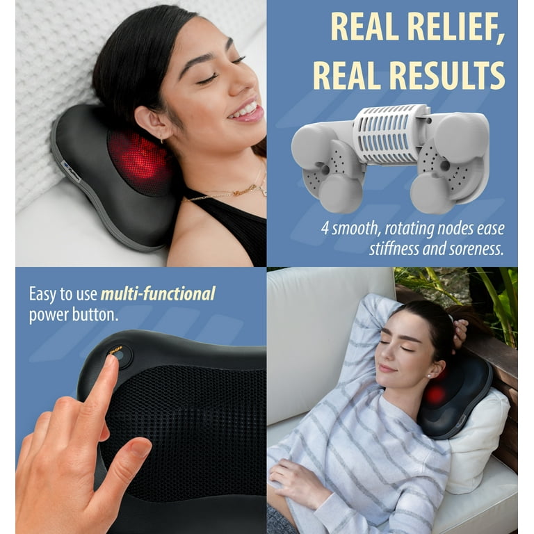 Zyllion Shiatsu Neck, Shoulder, and Back Massager Home Relaxer