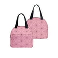 thumbnail image 3 of Insulated Lunch Bag Lunch Box Handbag with Bento Box Water Fruit Fork for Work Office Travel School Picnic (Anime Cartoon Demon Slayer), 3 of 6