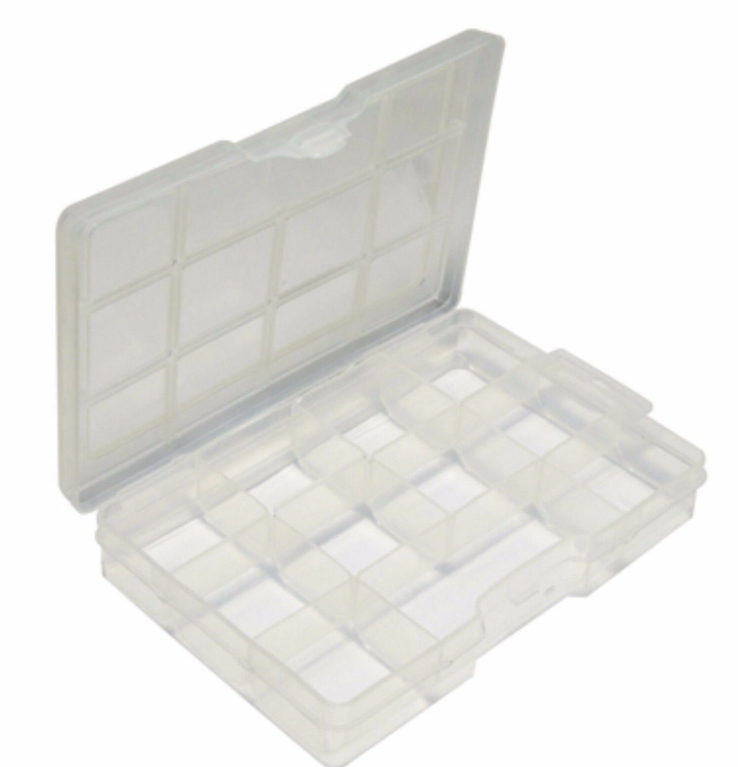 PLASTIC BEAD BOX STORAGE CONTAINER 11 COMPARTMENTS