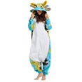 thumbnail image 1 of Pijama unisex con diseño de axolotl azul, unisex, de Onesie DELEY, para cosplay, 1 of 7