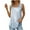 Light Blue, variant on Brilliant Tank Tops for Women Plus Size 3x Women's Summer Casual Loose Fit Pleated Square Neck Sleeveless Tops (Green,S)