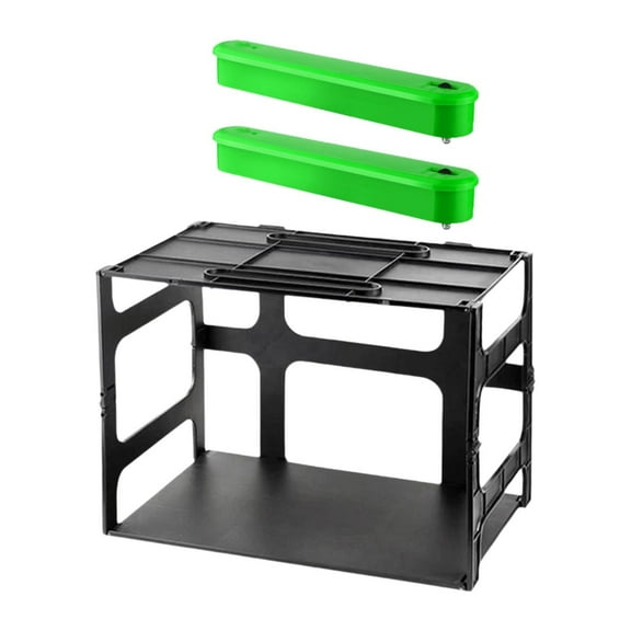 colcolo Photography Light Box Model Photography Prop 14.4"x10.6"x10.4" Workbench Folding Photo Box with Lights for Adults Easy to Use