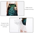 thumbnail image 2 of Pangolin Stylish Chiffon Summer Beach Dress - Women's Fashionable Polyester Strap Sun Dress, 2 of 6