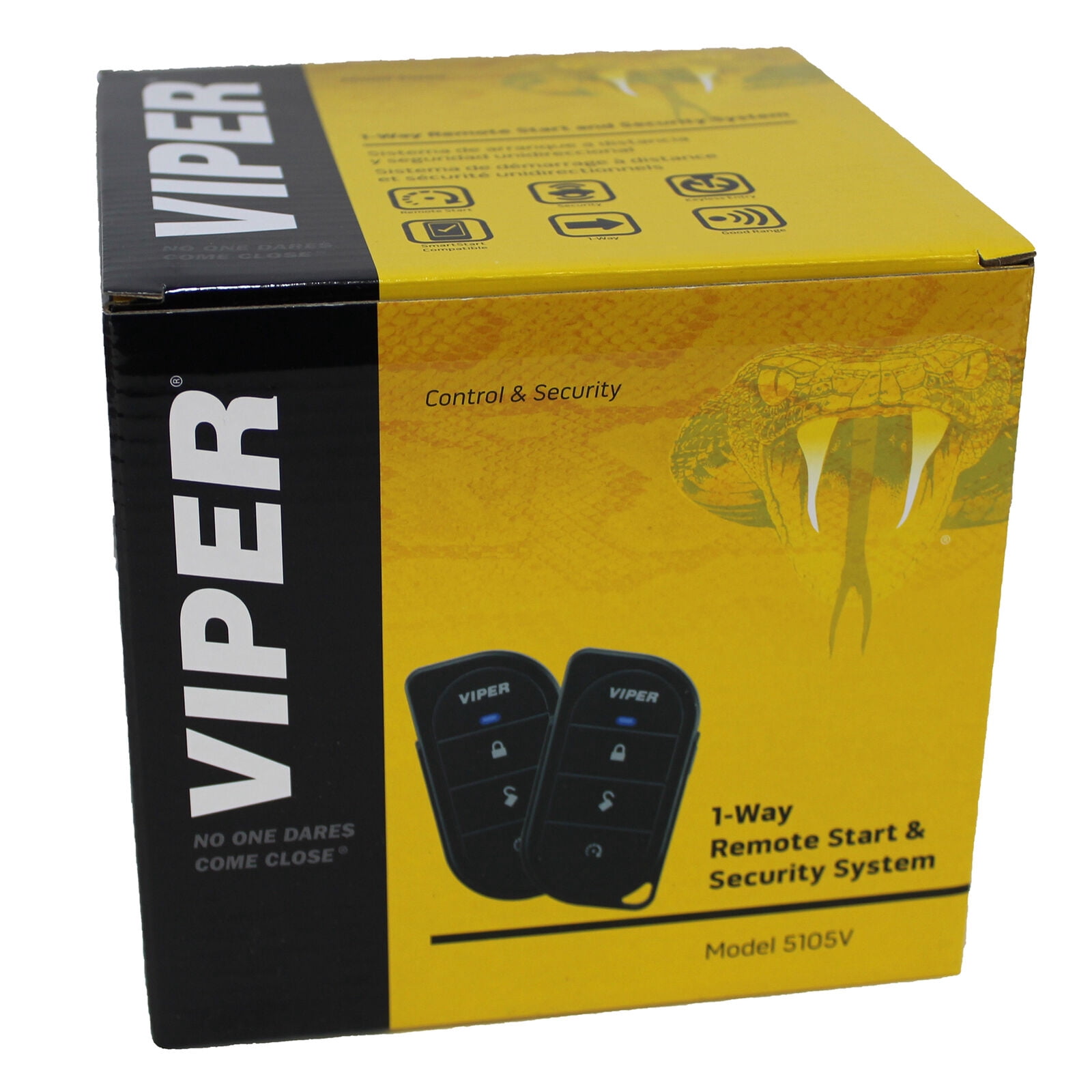 New Viper 5105V Enhanced 1-Way Security and Remote Start System
