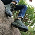 thumbnail image 5 of Ecetana Mens Waterproof Hiking Boot Outdoor Anti-Slip Shoes, Army Green 8.5, 5 of 5