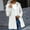 White#04, variant on Wowcloth Women Solid Color Rain Jacket Outdoor Hooded Windproof Loose With Pocket Coat,Jacket