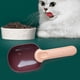 thumbnail image 3 of Pala medidora para gatos, cuchara electrónica precisa para comida de gatos, snacks, para mascotas, para el hogar y perros. Rosa Marrón, 3 of 9