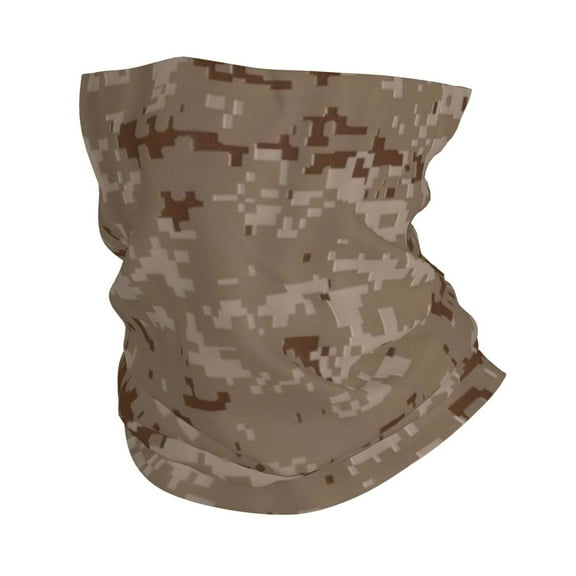 Desert Digital Camoneck Gaiter Elastic Balaclavas Face Mask Versatile Bandana For Men Women
