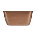 thumbnail image 3 of Thompson Traders 1SAC Tamayo 15-3/8" Undermount Hammered Copper Bar Sink - Copper, 3 of 3