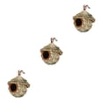 thumbnail image 3 of Transemion Outdoor Natural Bird Cage Simple And Exquisite Craftsmanship Natural Hay as shown 3Set, 3 of 6