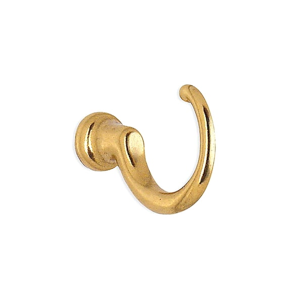 Loop Hook 1 5 By 8" Polished Brass