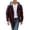 W-Navy725, variant on Wuxian Men's Flannel Hoodie Shirts Casual Button Down Plaid Shirt Jackets For Men Long Sleeve Stylish Hooded With Pockets