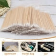 thumbnail image 2 of 1000 Count Microblading Cotton Swab, Cotton Swabs Pointed Tip, Cotton Swabs Wood Sticks, Cotton Tipped Applicator, Tattoo Permanent Supplies (1000pcs), 2 of 8