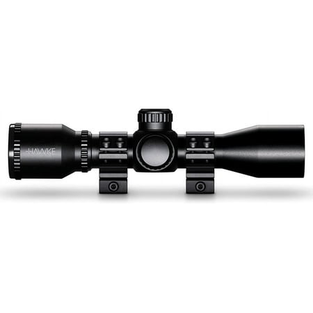 Hawke XB 3x32 Crossbow Scope Combo with Rings Lens Caps and Lens Cleaning Cloth