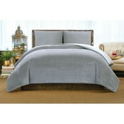 Christian Siriano NY® Crinkle Luster Velvet 3 Piece Duvet Cover Set