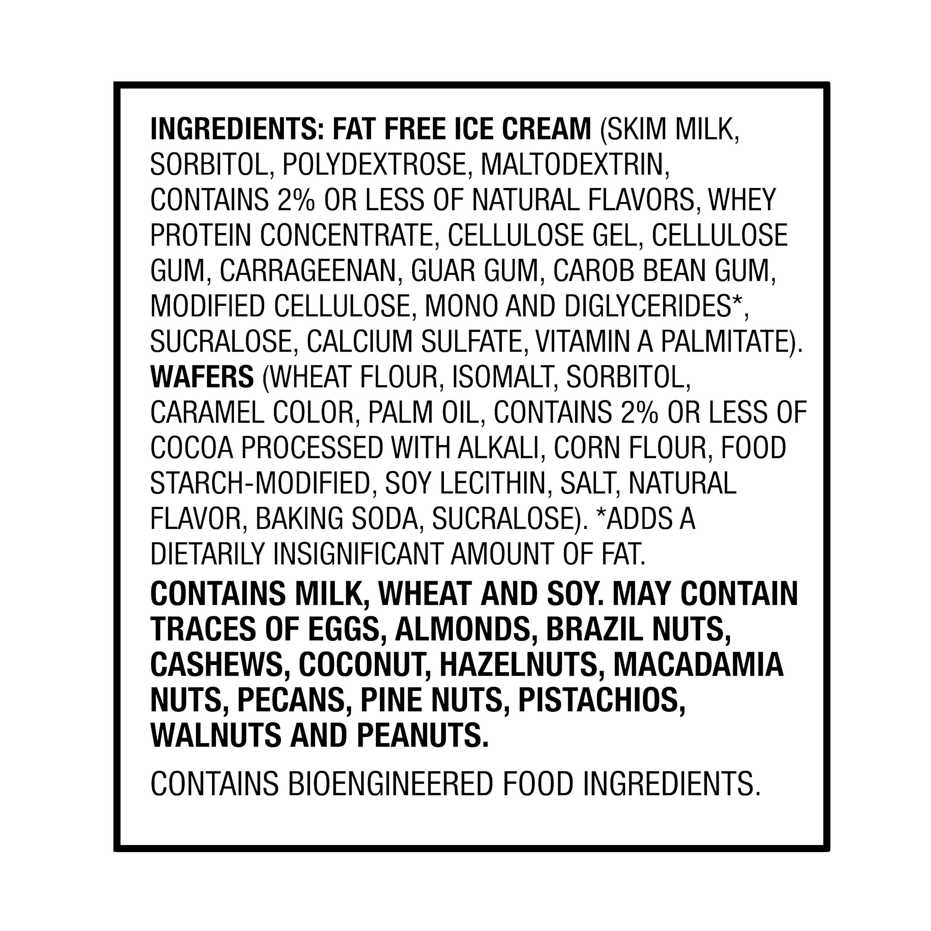 Great Value Vanilla Flavored Low Fat Ice Cream Sandwiches, 42 fl oz, 12 Pack