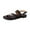 Brown, variant on Jsaierl Womens Flat Sandals Casual Summer Open Sandals Comfortable Arch Support Sandals Fashion Wedding Sandal for Vacation Size 7.5