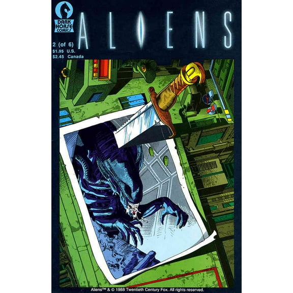 Aliens (Vol. 1) #2 (2nd) VF ; Dark Horse Comic Book