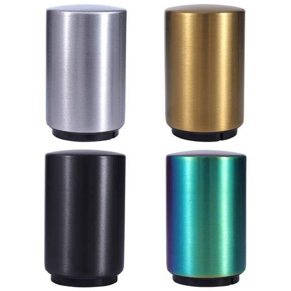 4PCS Stainless Steel Bottle Openers Press Style Bar Tools For Beer