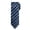 Chevron Blue Stripes, variant on Men's Woven Chevron Stripes Pattern Regular Neck Tie - Gray