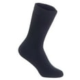 thumbnail image 2 of Lian LifeStyle Women's 3 Pairs Knitted Wool Blend Crew Socks LK0602 Size 6-9 Black, 2 of 4