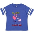thumbnail image 3 of Inktastic My Mimi Loves Me Flamingo Boys or Girls Toddler T-Shirt, 3 of 5