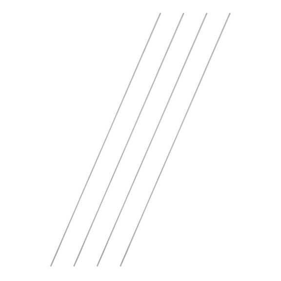 4 Pack 304 Stainless Steel Round Rod 1/16" Diameter 12" Length Solid Rod