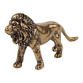 thumbnail image 6 of KDJ Brass Lion Figurine Statue House Office Table Decoration Animal Figurines Toys - for Home Decor, 6 of 10