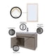 thumbnail image 5 of Gabinete Para Baño Con Espejo Decorativo PIHA, 5 of 6