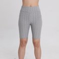 thumbnail image 3 of IROINNID Biker Shorts for Women with Pockets – 8" High Waisted Tummy Control Workout Yoga Running Plain Shorts, 3 of 3