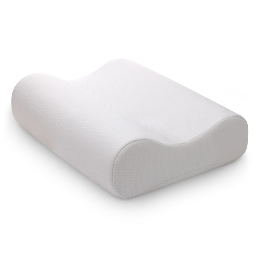 Contour Memory Foam Pillow Contour Pillow for Neck Pain & Side