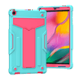 thumbnail image 2 of Galaxy Tab A 10.1 2019 Case T510 T510, Allytech Heavy Duty Protection Multi Angle Viewing Stand Shockproof Kids Friendly Rugged Back Cover Case for Samsung Galaxy Tab A 10.1" 2019, Aqua/Rose, 2 of 4