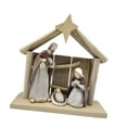 thumbnail image 4 of Figura de la Natividad de Navidad, figura de mesa, figura decorativa religiosa, figura de la Sagrada Familia para estante de mesa, 4 of 9