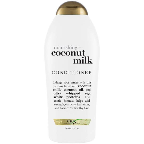 OGX Nourishing + Coconut Milk Moisturizing Conditioner for Strong