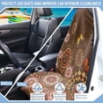 thumbnail image 5 of Uorisanigo Car Seat Cover Protector Universal for Auto Truck Van SUV Mandala Floral Butterfly Car Seat Towel Cover Anti-Slip Back Fabric Auto Accessories Protectors Decor, 5 of 6