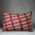 thumbnail image 2 of Creative Products XOXO Script White 14x20 Spun Poly Pillow, 2 of 2