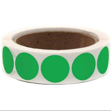 Roll Products 1 Color Code Circles Gr 1000roll 119 0004d