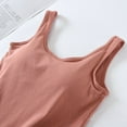 thumbnail image 5 of DuoJiaJ Womens Tank Tops With Built In Bras 2025 Summer Casual Crew Neck Sleeveless Camisole Cotton Padded Workout Tops Women’s Lace Trim Tank Tops, 5 of 5
