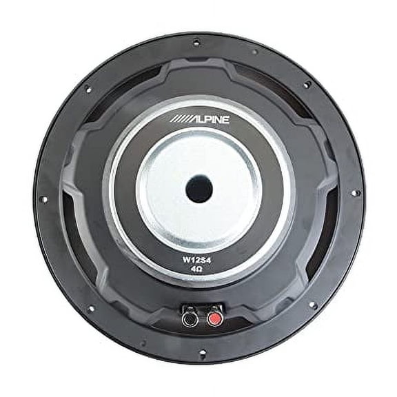 Alpine W12S4 12-inch Single 4 Ohm Subwoofer