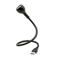 thumbnail image 3 of QualitChoice USB Reading Lamp Flexible Hose Clip Light Eye Protection Silver Black, 3 of 6