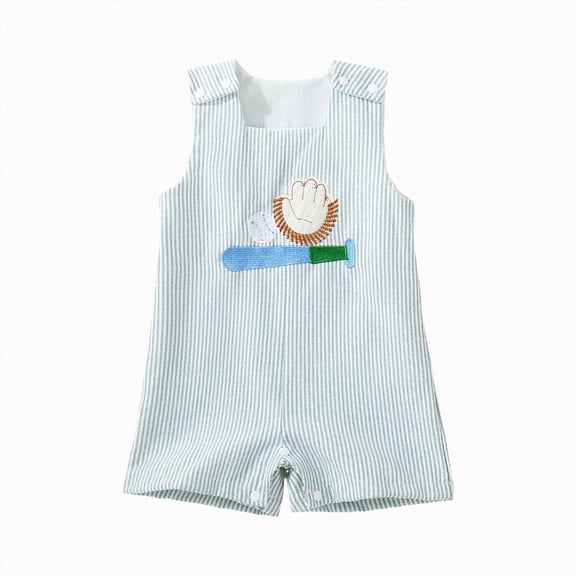 JUMEYU Newborn Romper Unisex Funny Baby Clothes Boy Cute Baby Funny Newborn for Baby Bodysuit Babies Romper Infant 0 3 6 9 12 18 24 Months (Green,0-6 Months)