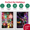 thumbnail image 2 of 2 Pack 50 LED Outdoor Easter Lights, 16 FT Mini String Light with 9 Modes & 6 Hour Timer, Waterproof Battery Operated for Indoor Outdoor Patio Garden Party Tree Decoration, Pastel Multicolor, 2 of 5