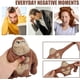 thumbnail image 1 of Figura de gorila antiestrés, juguete antiansiedad, mono gorila, figura de gorila elástica, juguete para aliviar el estrés para adultos y niños, marrón, 1 of 4